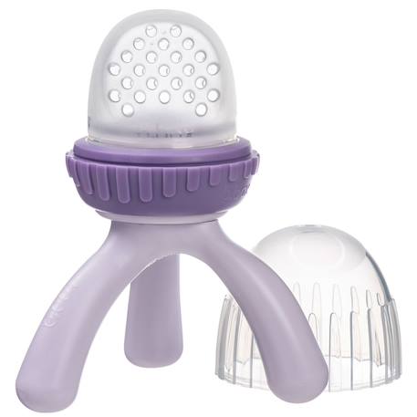 Grignoteuse bébé avec embout silicone Rose+Vert+Violet 12 - vertbaudet enfant 