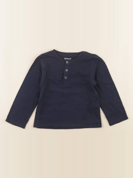 Tee-shirt - 24 mois Bleu 1 - vertbaudet enfant 