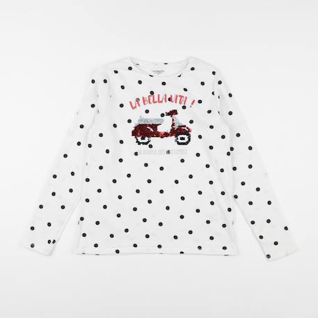 Tee-shirt - 10 ans Blanc 1 - vertbaudet enfant 
