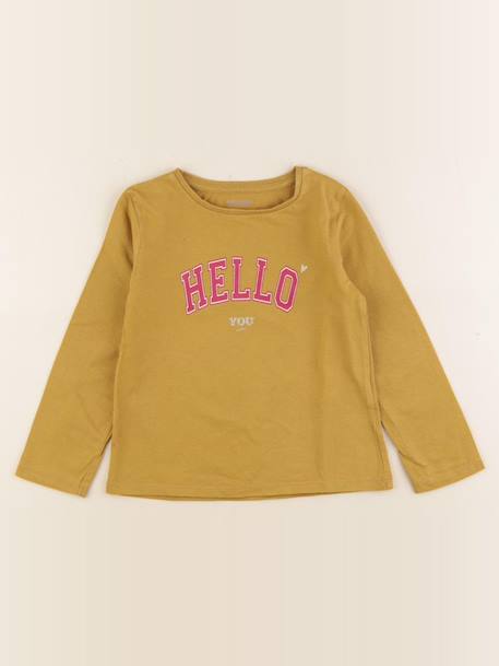 Tee-shirt - 4 ans Jaune 1 - vertbaudet enfant 