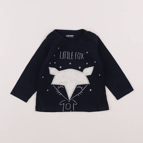 Tee-shirt - 6 mois Bleu 1 - vertbaudet enfant 