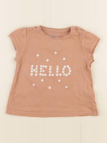 Tee-shirt - 18 mois Marron 1 - vertbaudet enfant 