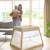 Lit parapluie bébé de voyage pliable pure white Beige 3 - vertbaudet enfant 