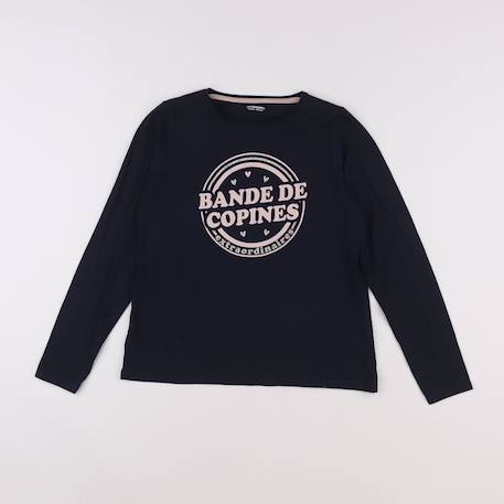 Tee-shirt - 12 ans Bleu, rose 1 - vertbaudet enfant 