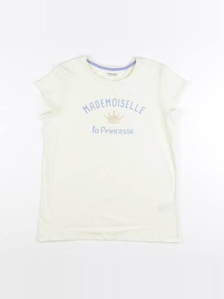 Tee-shirt - 12 ans Jaune 1 - vertbaudet enfant 
