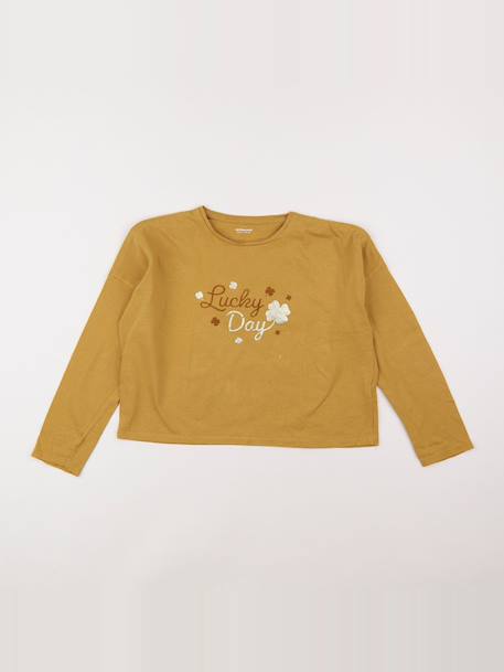 Tee-shirt - 8 ans Jaune 1 - vertbaudet enfant 