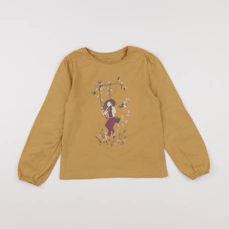 Tee-shirt - 8 ans Marron 1 - vertbaudet enfant 