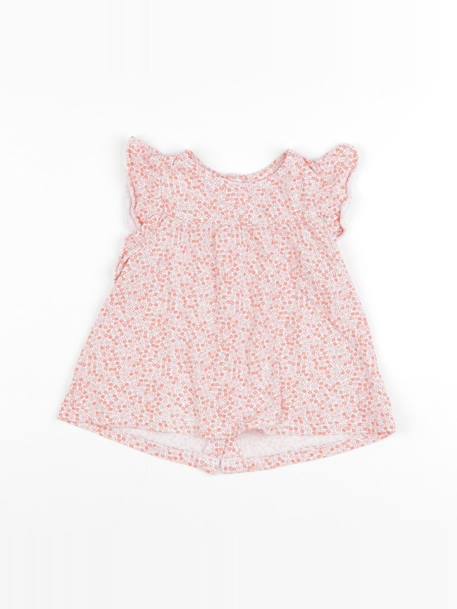 Tee-shirt - 24 mois Blanc, orange 1 - vertbaudet enfant 