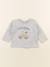 Tee-shirt - 6 mois Gris 1 - vertbaudet enfant 