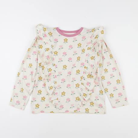 Tee-shirt - 10 ans Beige 1 - vertbaudet enfant 