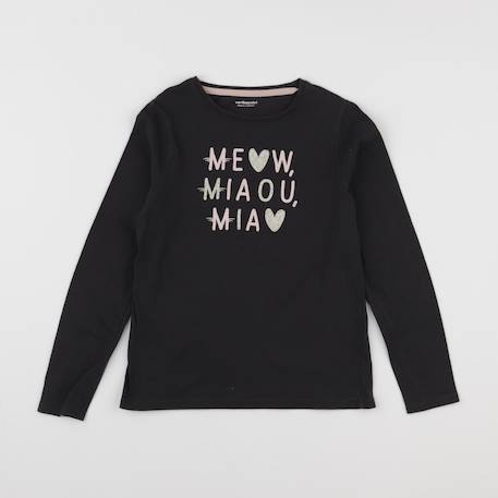Tee-shirt - 8 ans Gris 1 - vertbaudet enfant 