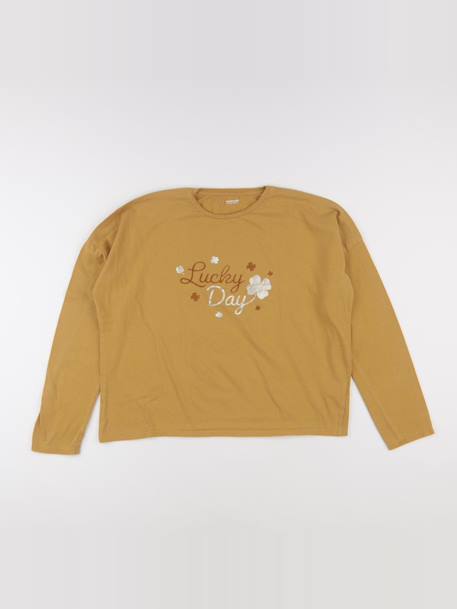 Tee-shirt - 14 ans Jaune 1 - vertbaudet enfant 