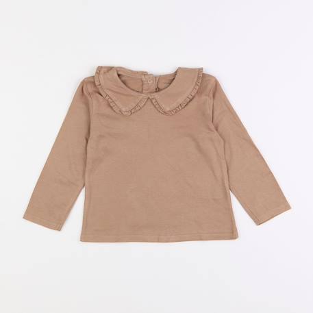 Tee-shirt - 18 mois Marron 1 - vertbaudet enfant 