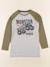 Tee-shirt - 10 ans Gris, vert 1 - vertbaudet enfant 
