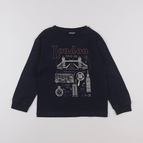 Tee-shirt - 8 ans Bleu 1 - vertbaudet enfant 