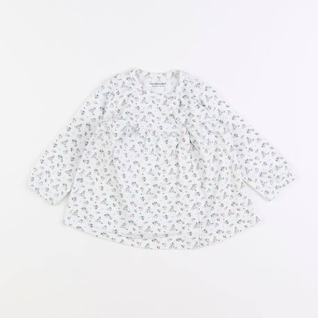 Tee-shirt - 6 mois Blanc 1 - vertbaudet enfant 