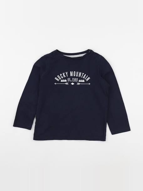 Tee-shirt - 4 ans Bleu 1 - vertbaudet enfant 