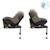Siège auto évolutif pivotant et coulissant mica 360 pro Authentic black+Authentic graphite+Authentic truffle 15 - vertbaudet enfant 