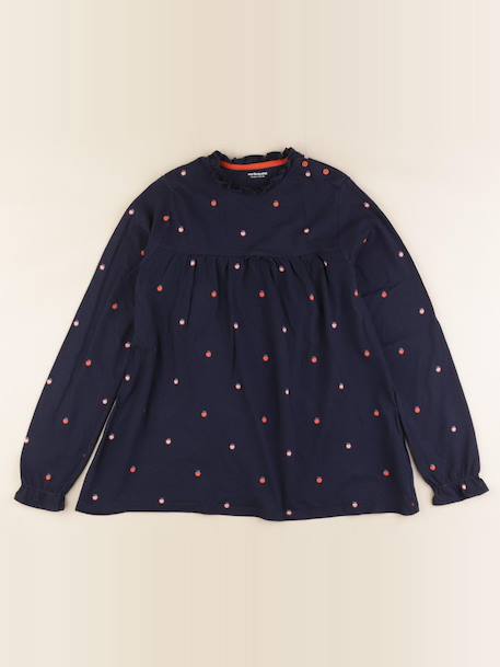Tee-shirt - 12 ans Bleu 1 - vertbaudet enfant 