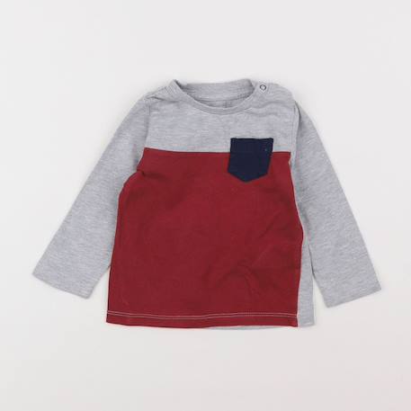 Tee-shirt - 9 mois Rouge 1 - vertbaudet enfant 