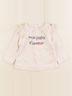 Seconde main-Fille-T-shirt, sous pull-Tee-shirt - 6 mois