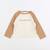 Tee-shirt - 6 mois Beige 1 - vertbaudet enfant 
