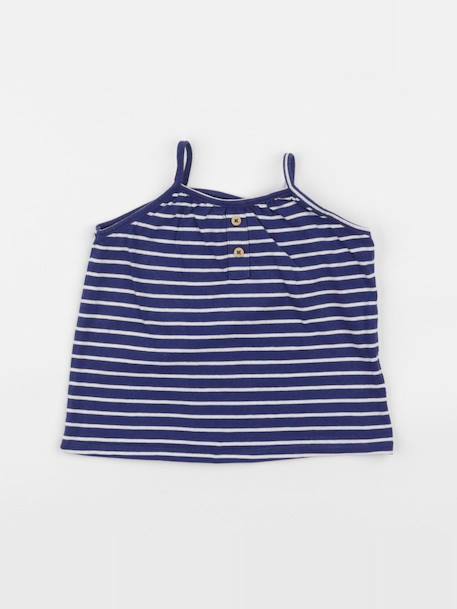 Débardeur - 12 mois Blanc, bleu 1 - vertbaudet enfant 