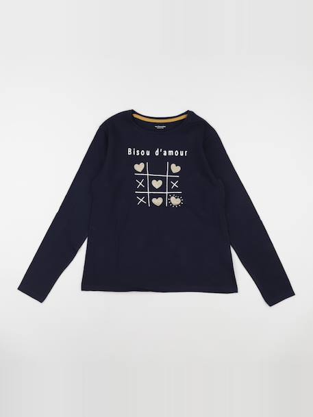 Tee-shirt - 12 ans Bleu 1 - vertbaudet enfant 
