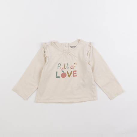 Tee-shirt - 18 mois Beige 1 - vertbaudet enfant 