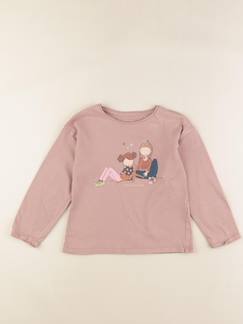 Seconde main-Fille-T-shirt, sous pull-Tee-shirt - 8 ans