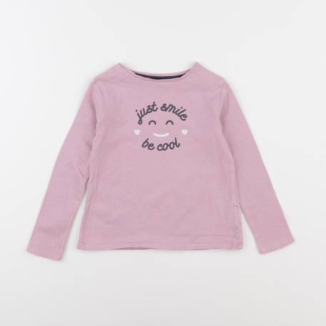 Tee-shirt - 4 ans Rose 1 - vertbaudet enfant 