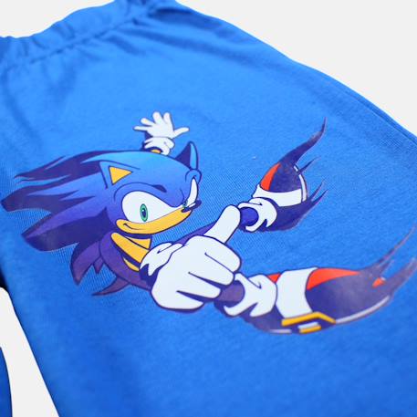Ensemble garçon débardeur et short sonic Bleu+Marine 10 - vertbaudet enfant 