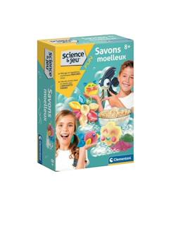 Jouet-Activités artistiques et musicales-Jeu éducatif mes savons amusants – kit de fabrication de savons colorés pour enfants dès 8 ans