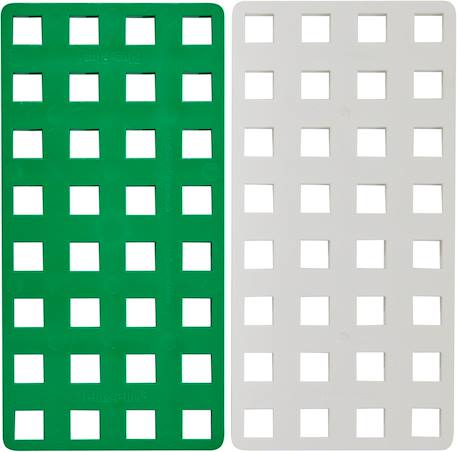 Jeu de blocs de construction plus-plus midi blanc et vert – créativité et imagination enfants à partir de 1 an Multicolore 4 - vertbaudet enfant 