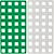 Jeu de blocs de construction plus-plus midi blanc et vert – créativité et imagination enfants à partir de 1 an Multicolore 4 - vertbaudet enfant 