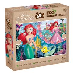 Jouet-Jeux éducatifs-Puzzles-Eco-puzzle 48 pcs mini double face ariel