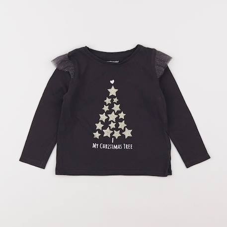 Tee-shirt - 2 ans Gris 1 - vertbaudet enfant 