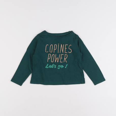 Tee-shirt - 2 ans Vert 1 - vertbaudet enfant 