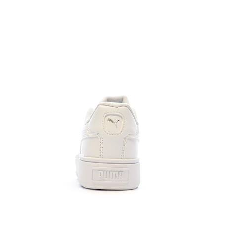 Baskets basses  à lacets Blanc+Puma noir   blanc 3 - vertbaudet enfant 