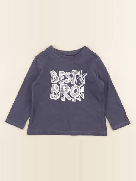 Tee-shirt - 2 ans Bleu 1 - vertbaudet enfant 