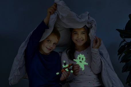 Jeu de construction plus-plus mega – 240 pièces glow-in-the-dark – 3 ans et plus Multicolore 3 - vertbaudet enfant 