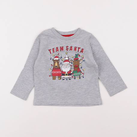 Tee-shirt - 2 ans Gris 1 - vertbaudet enfant 