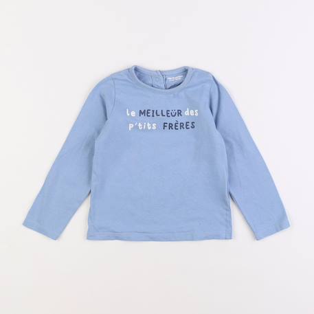 Tee-shirt - 2 ans Bleu 1 - vertbaudet enfant 