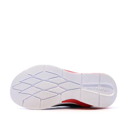Baskets à scratch et lacets microspec max – confort et style enfant unisexe Noir/rouge 5 - vertbaudet enfant 