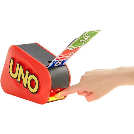 Uno extreme jeu de société et de cartes avec distributeur aléatoire, sonore et lumineux Multicolore 5 - vertbaudet enfant 