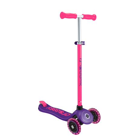 Trottinette 3 roues primo plus lights neon Bleu marine+Violet 7 - vertbaudet enfant 