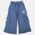 Pantalon fille Bleu+Noir+Rose 4 - vertbaudet enfant 