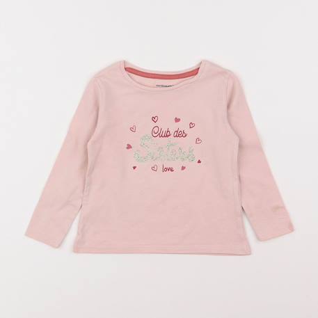 Tee-shirt - 2 ans Rose 1 - vertbaudet enfant 
