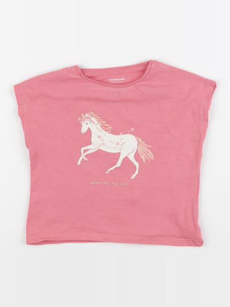 Tee-shirt - 2 ans Rose 1 - vertbaudet enfant 