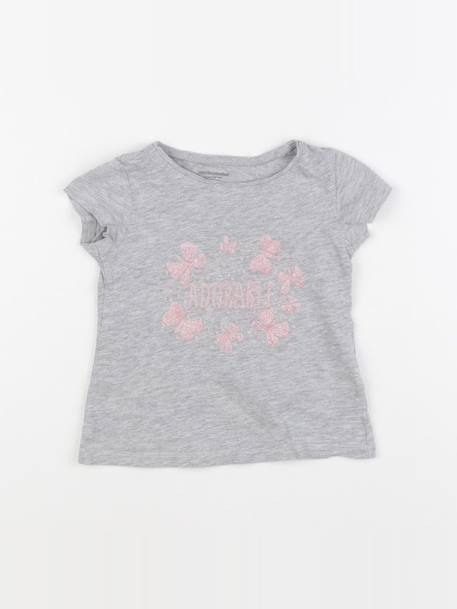 Tee-shirt - 2 ans Gris 1 - vertbaudet enfant 
